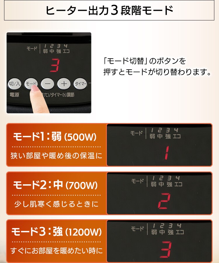 ウェーブ型オイルヒーター マイコン式 24h入切タイマー付 ブラック KIWHD-1210M-B【前払い不可】【代引き不可】【同梱不可】23