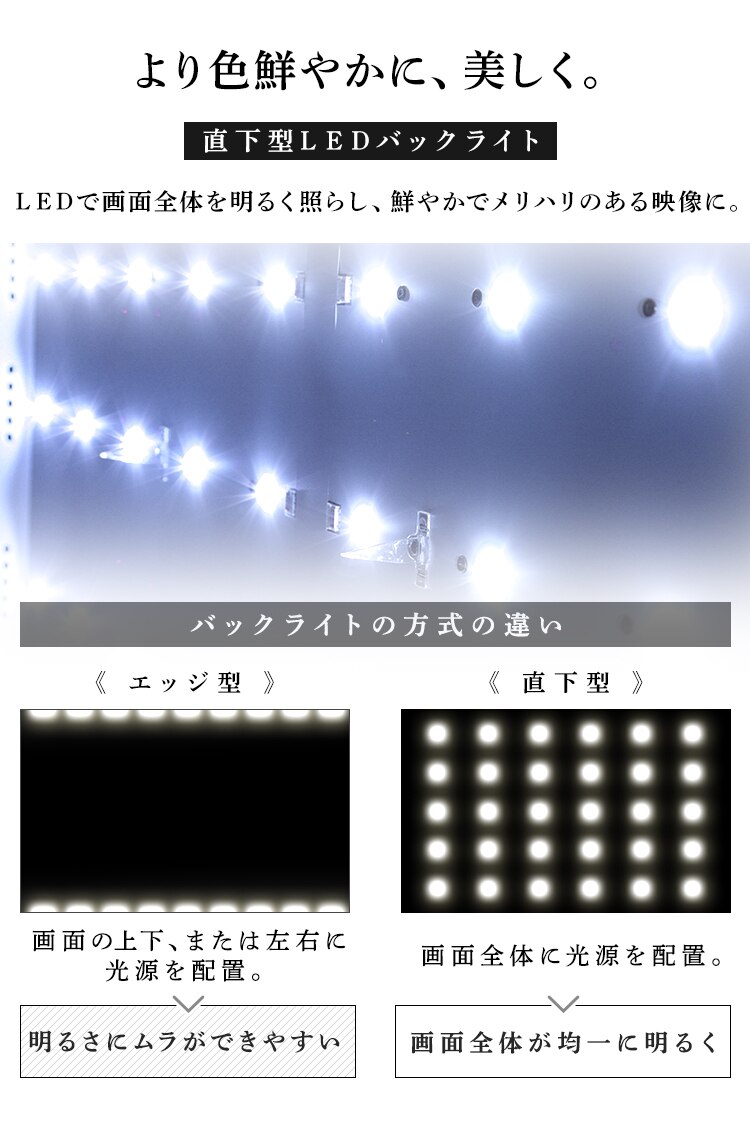 テレビ 65V型 4K対応 Fiona 65UB10PB【代引き不可】8