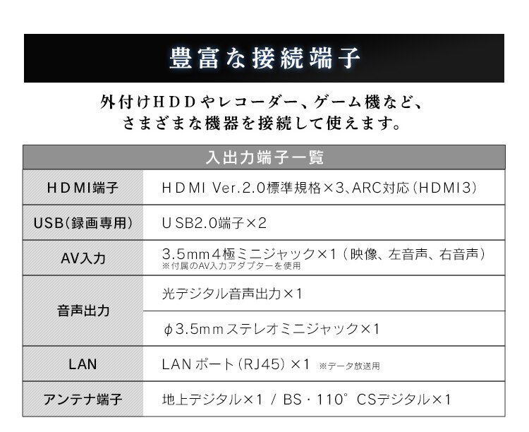 テレビ 65V型 4K対応 Fiona 65UB10PB【代引き不可】15