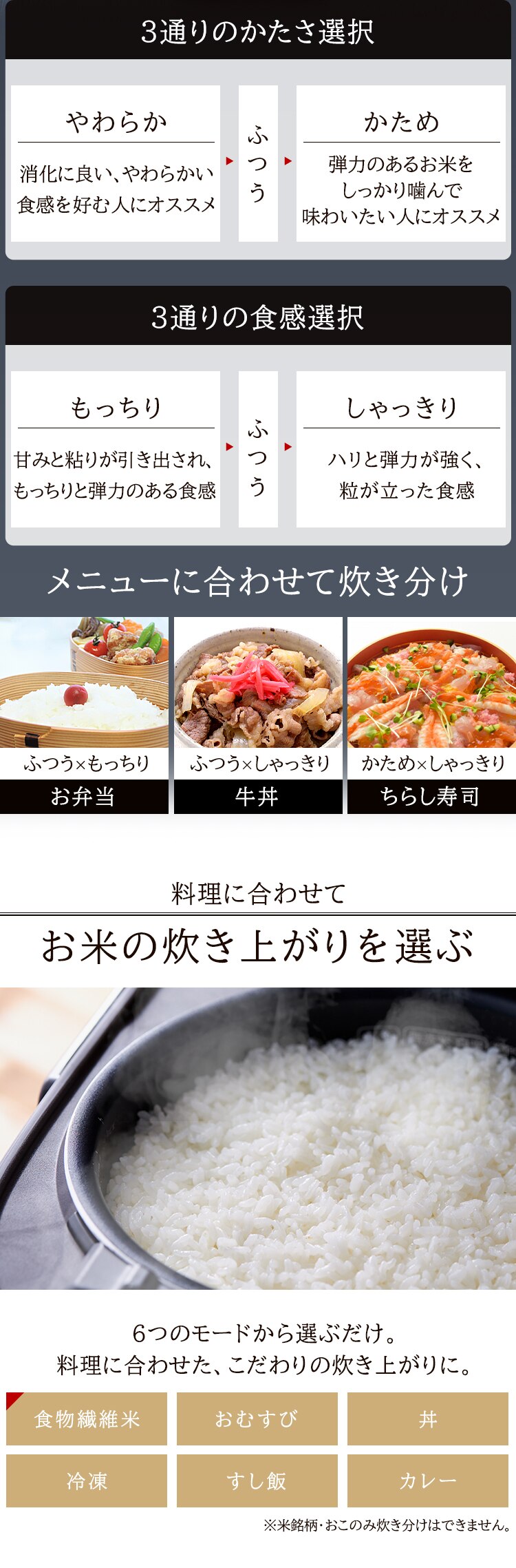 炊飯器 5.5合 圧力IH 40銘柄炊き KRC-PD50-Ｔ極厚銅釜 ブラウン1