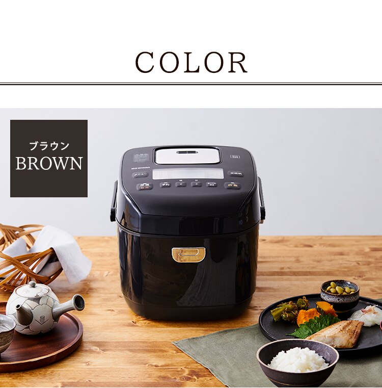 炊飯器 5.5合 圧力IH 40銘柄炊き KRC-PD50-Ｔ極厚銅釜 ブラウン6