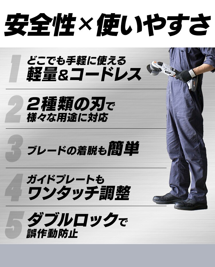 【14%OFF】 電動ノコギリ レシプロソー 18V 充電式 本体のみ JRS20-Z 8