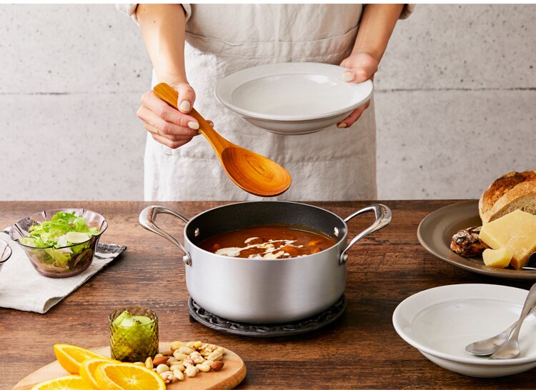 【IH対応】KITCHEN CHEF ダイヤモンドグレイス 両手なべ20cm DG-P20 シルバー13