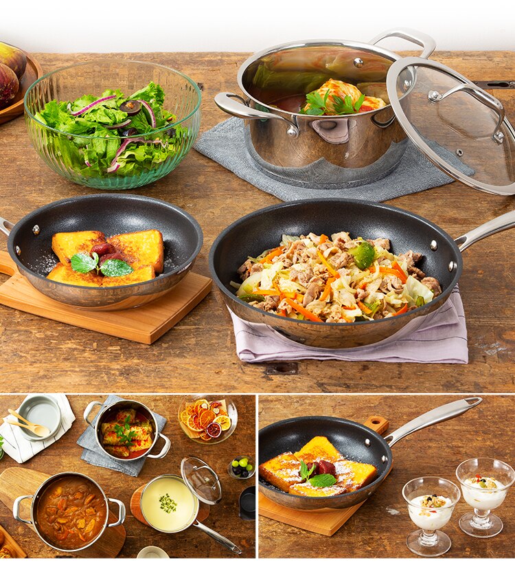 鍋 片手鍋 18cm IH/ガス ステンレス SP-P18 　8