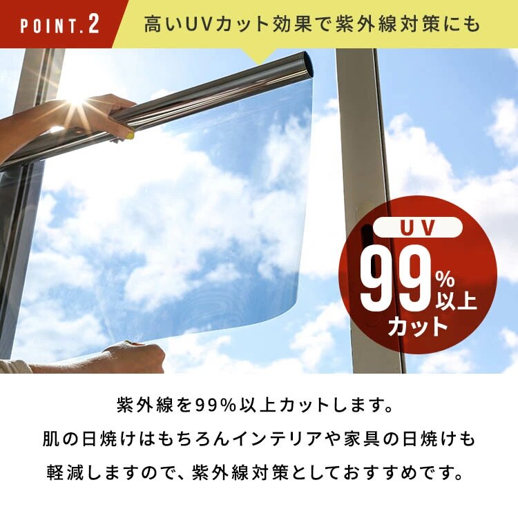 飛散防止フィルム 96&times;180cm HBF-9618N　防災グッズ 防災用品 飛散4