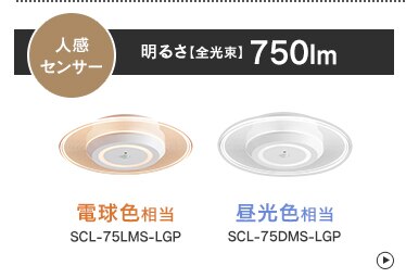 【2個セット】パネルライト 小型 LED 1500lm 人感センサー付 電球色 玄関 廊下 キッチン 洗面所 クローゼット トイレ 物置 照明 SCL-150LMS-LGP22