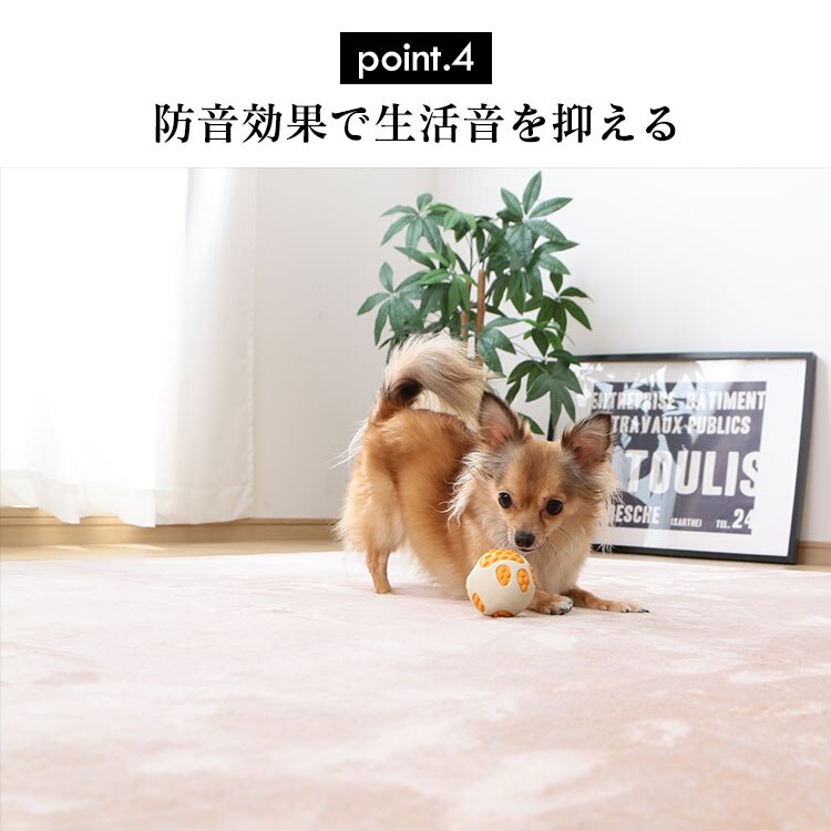 ラ・クッションラグ ACRB-1318 ブラウン14