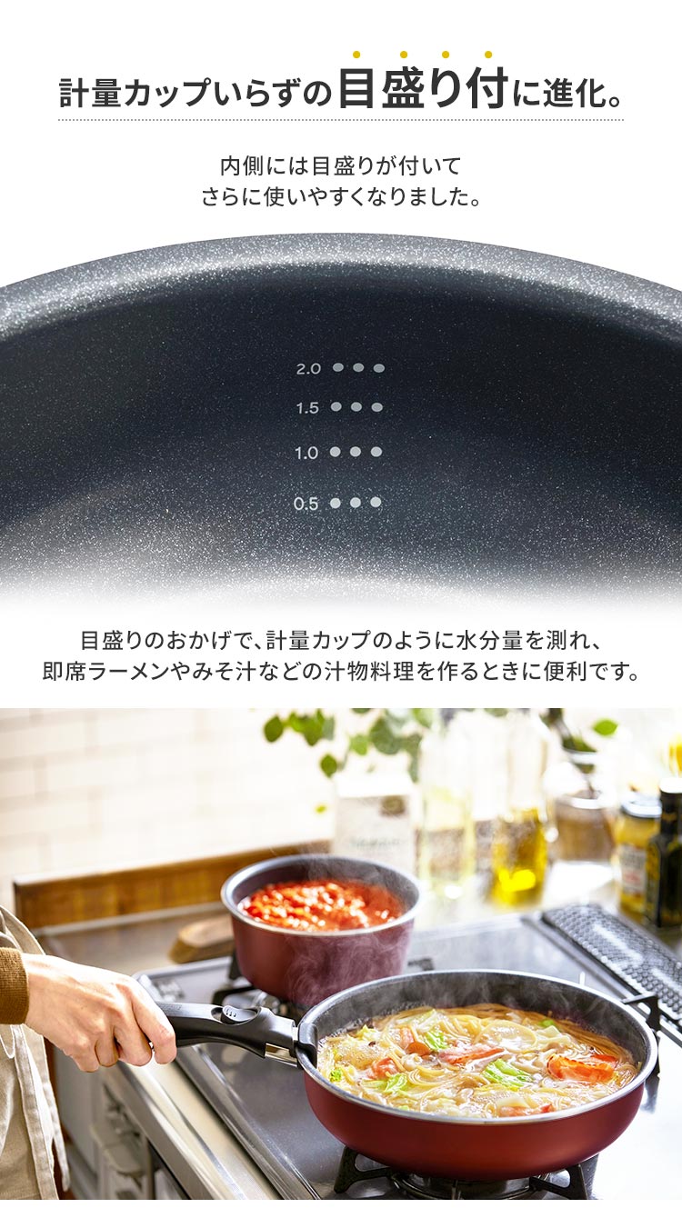 �t���C�p�� 26cm IH/�K�X�ΑΉ� �_�C�������h�R�[�g�p��D-plus PDCI-S26F �`�F�X�i�b�g�u���E��2