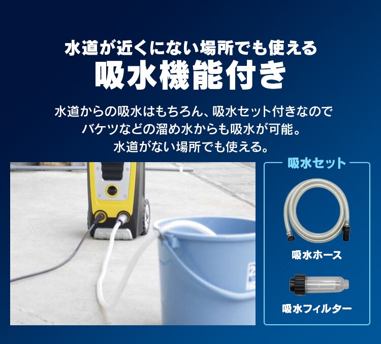 高圧洗浄機　FIN-901E（50Hz 東日本専用）・FIN-901W（60Hz 西日本専用）3