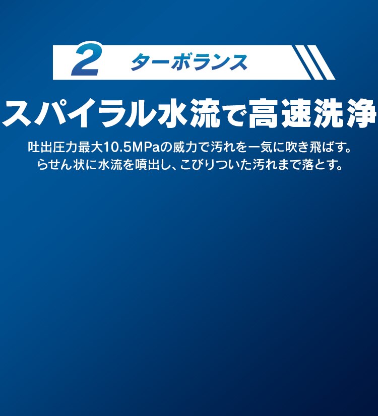 高圧洗浄機　FIN-901E（50Hz 東日本専用）・FIN-901W（60Hz 西日本専用）7