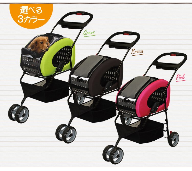 4WAYペットカート　FPC-920　ピンク12