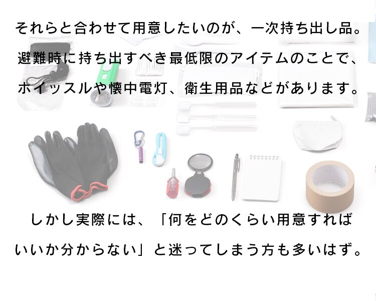 防災リュック 1人用 33点 防災セット 防災グッズ BRS-33 ブラック1