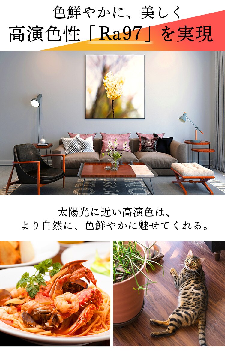 【2個セット】LED電球 E26口金 広配光タイプ 60W形相当 電球色 高演色 LDA10L-G-6T5HR1