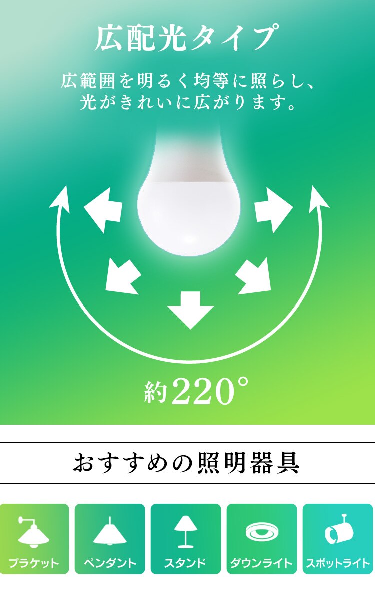 【2個セット】LED電球 E26口金 広配光タイプ 60W形相当 電球色 高演色 LDA10L-G-6T5HR3