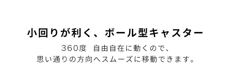 【4個セット】 メタルラック ミニ ボール型キャスター MM-19BC シルバー (ポール直径19mm)1