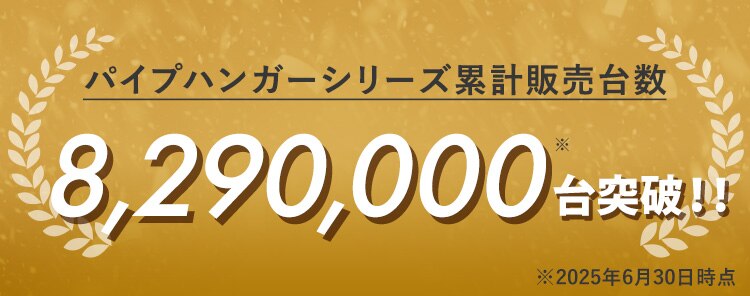 ハンガーラック 2連 耐荷重24kg パイプハンガー PI-E280S 1