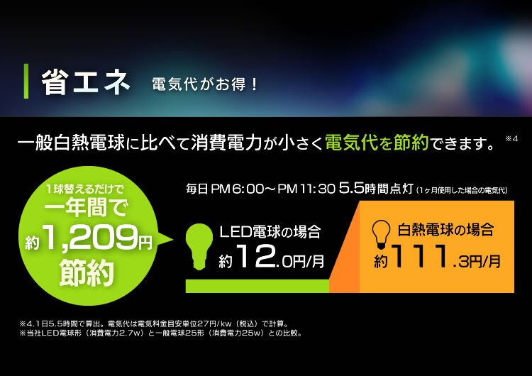 【2個セット】LED電球 E17口金 全方向タイプ 25W形相当 昼白色 調光器対応 密閉形器具対応 LDA3N-G-E17/W/D-2V15