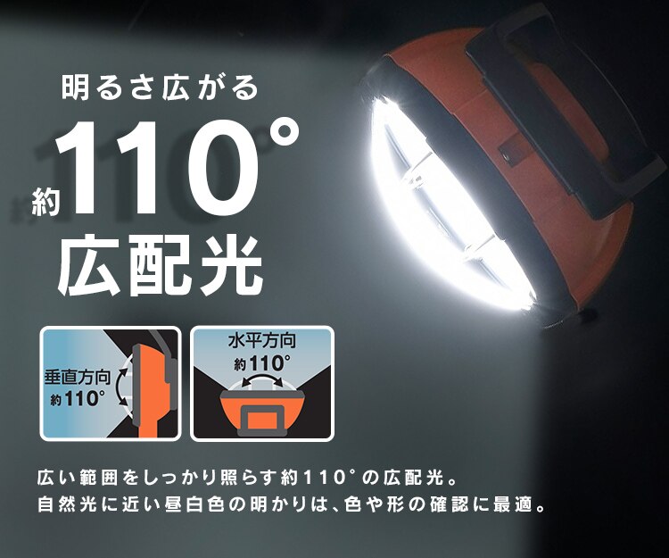 ワークライト LED クランプライト 投光器 作業灯 防水 2000lm LWT-2000C7