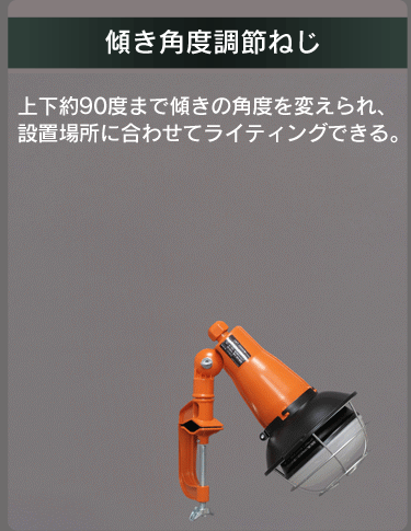 ワークライト LED 投光器 広配光 作業灯 2000lm LWT-2000CK 10