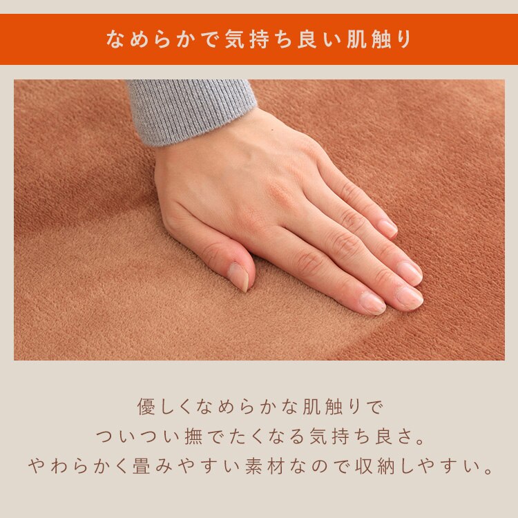 ホットマット 60&times;60 温度調節2段階 HCM-60S-T ブラウン5