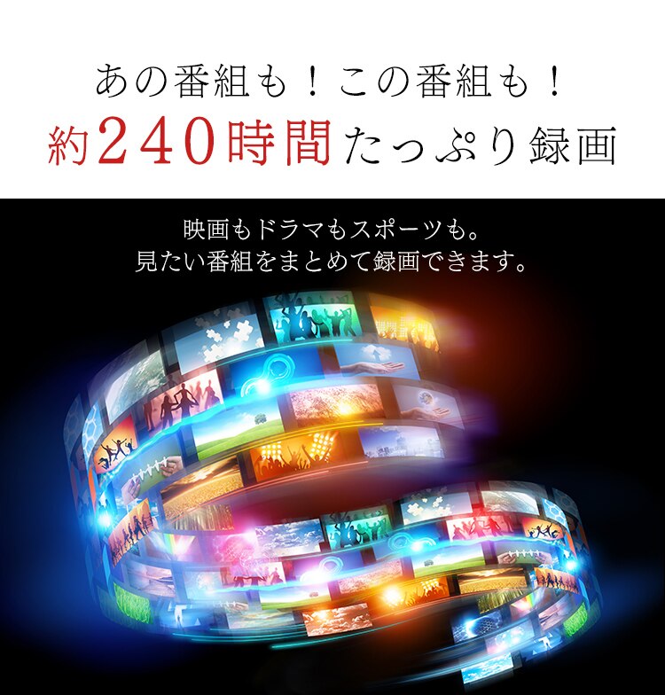 【2個セット】 ハードディスク 外付け テレビ録画用 2TB HD-IR2-V1 ブラック5