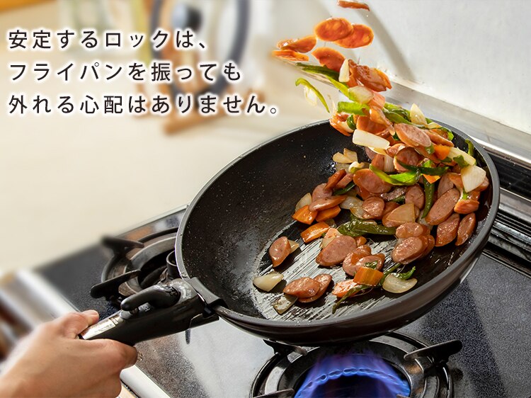 【IH対応】KITCHEN CHEF ダイヤモンドコートパン グレードプラス 3点セット IZ-SE3 パープル17