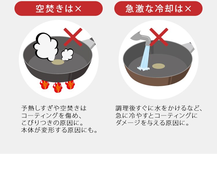 【IH対応】KITCHEN CHEF ダイヤモンドコートパン グレードプラス 3点セット IZ-SE3 パープル26