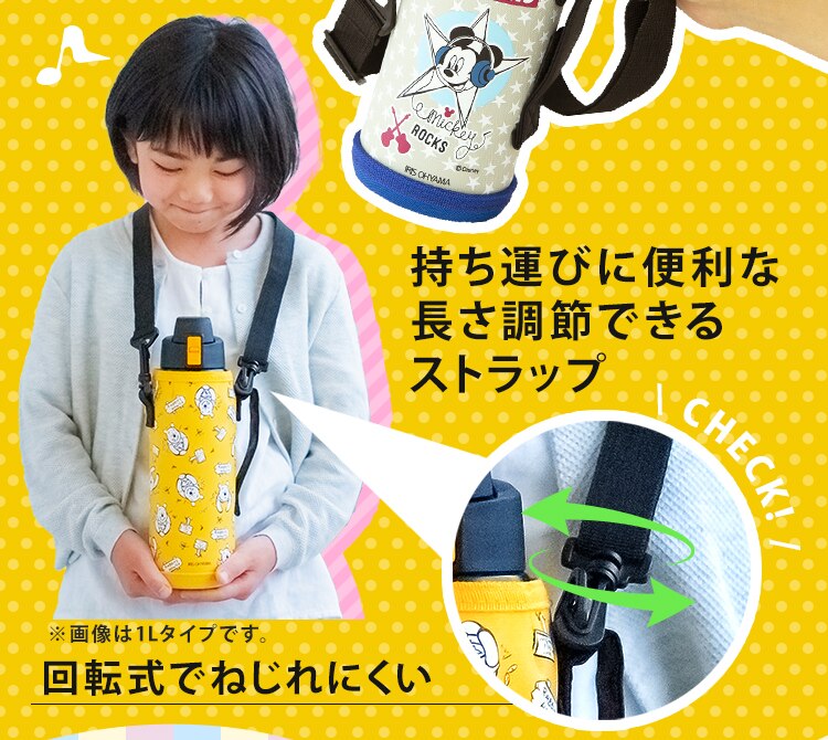 ステンレスケータイボトルダイレクトボトル DB-600D ミッキー7