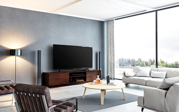 【時間帯指定不可】ボックステレビ台 180cm BTS-SD180U-WN ウォールナット【代引き不可】2