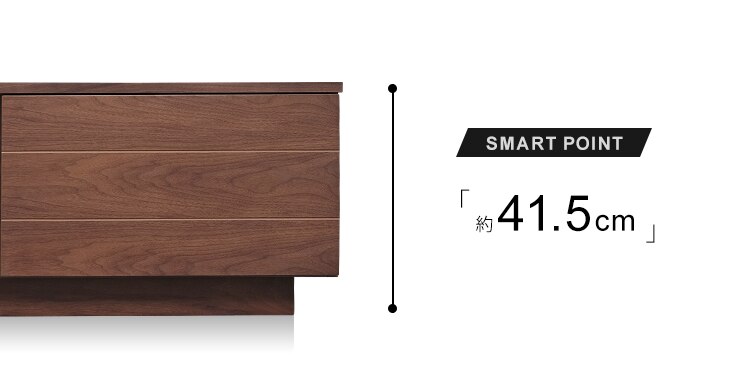 【時間帯指定不可】ボックステレビ台 180cm BTS-SD180U-WN ウォールナット【代引き不可】20