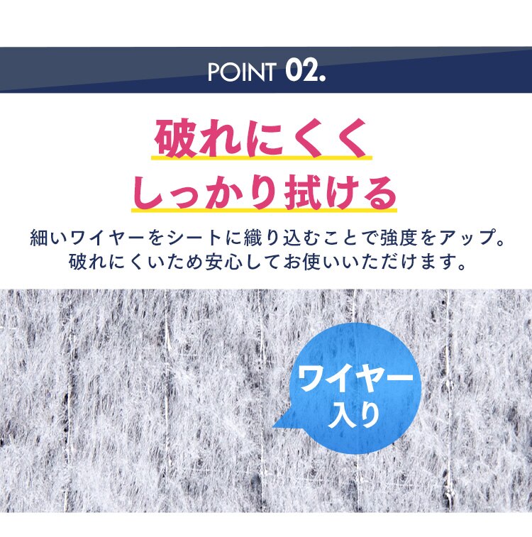 フローリングワイパー用ドライシート 30枚入り FWS-D302