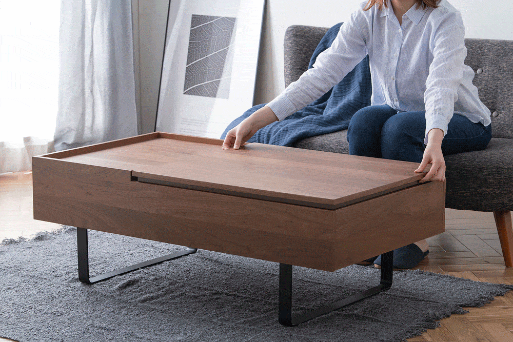 昇降テーブル 2way STH-116 オーク4