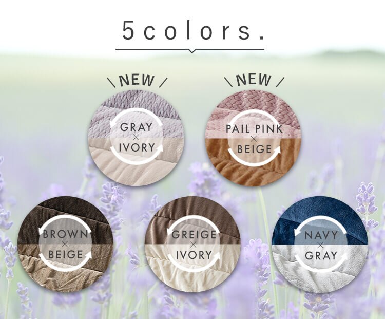 【セット品】 こたつテーブル IKT-RA0860-MBR ミドルブラウン こたつ掛布団 KKBA-1919 ネイビー/グレー4