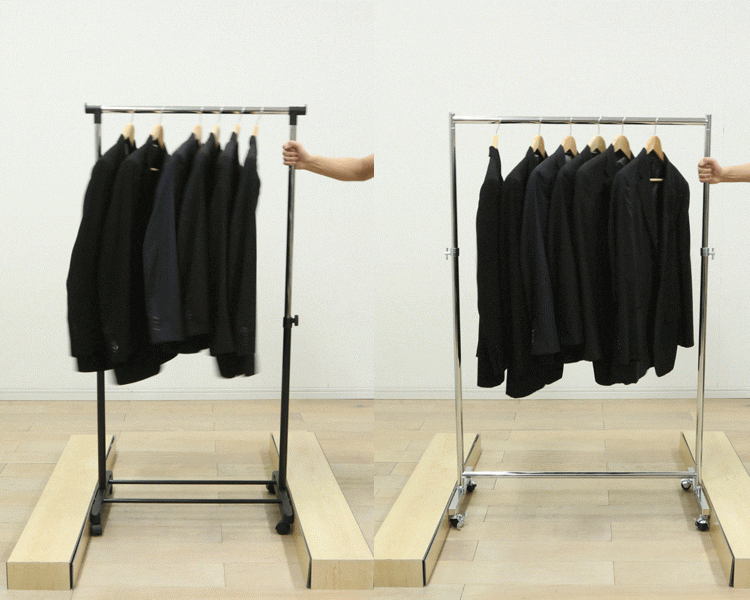 ハンガーラック 1連 パイプハンガー 耐荷重140kg CW3001-T5 ホワイト 3