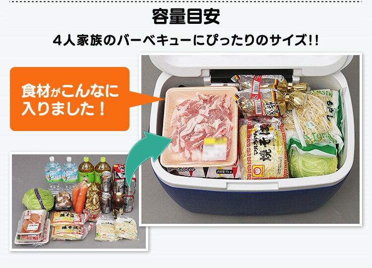 クーラーボックス 48L CB-G003-BL 3