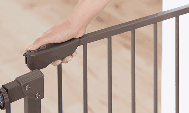 ≪20％OFFクーポン発行中≫ペットゲート 拡張フレーム付き 1270207158 グレージュ幅70〜91cm7