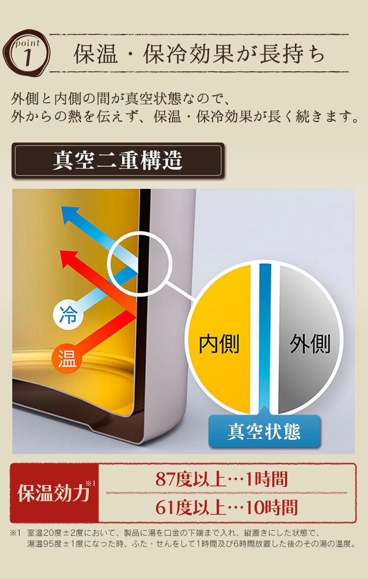 アトラス CURRENT コーヒーサーバー800ml ACS-801WH ホワイト3