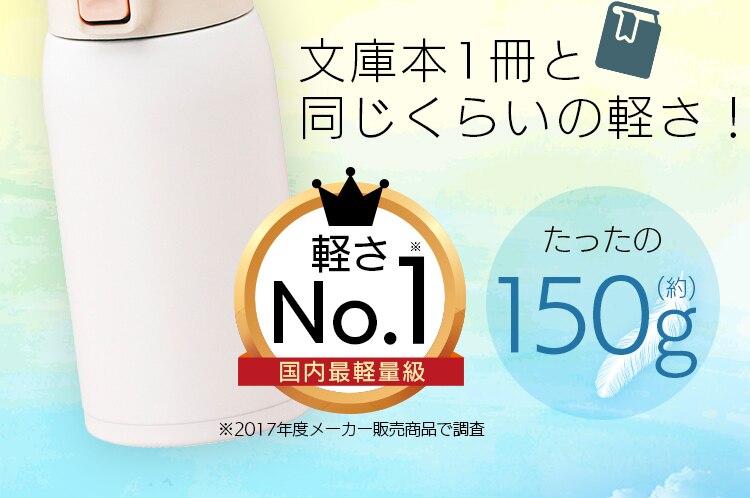 アトラス エアリスト 超軽量ワンタッチマグボトル 350ml ARW-350NV ネイビー2