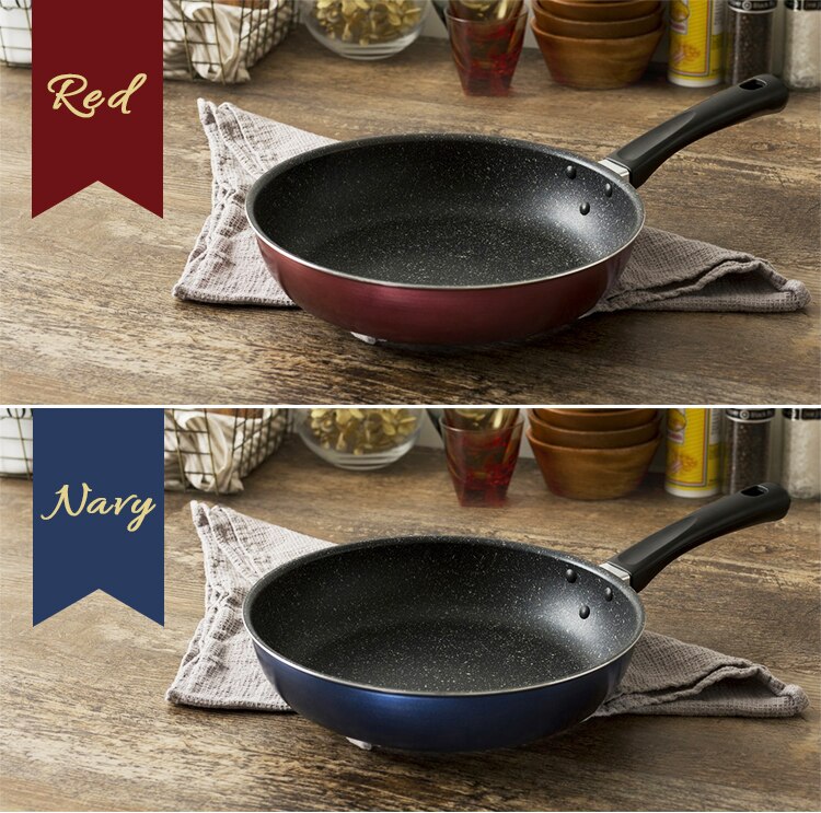 フライパン 20cm IH ガス火 FPM-20 レッド 10