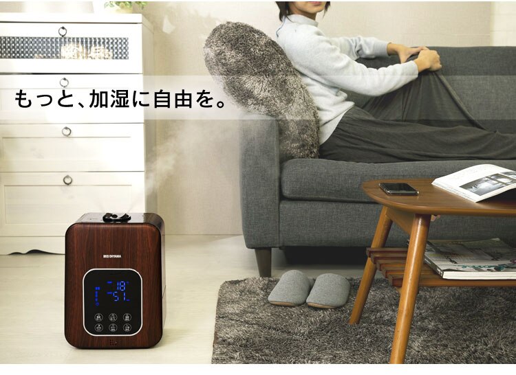 加湿器 ハイブリット式 木造6畳 / 洋室10畳 省エネ タンク容量4.5L PH-UH35-W ホワイト9