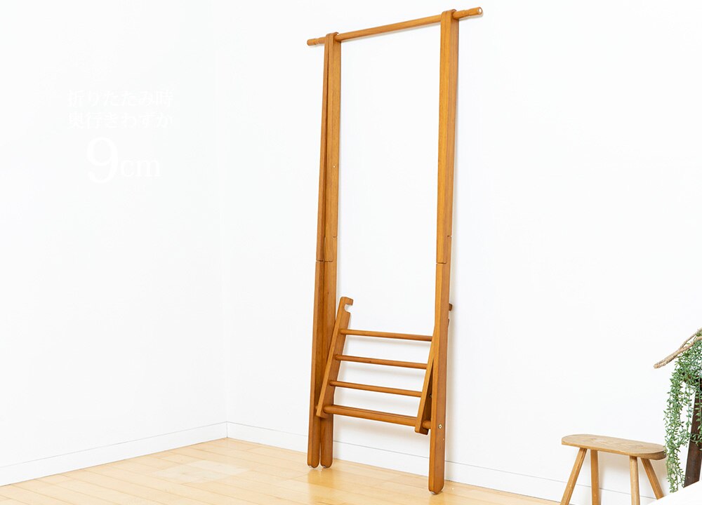 木製ハンガーラック　ＷＤＨ&minus;７５０　ホワイト　 15