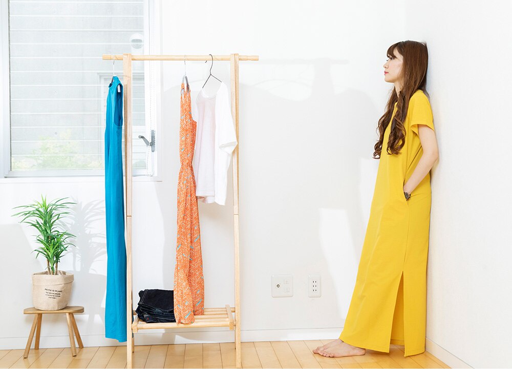 木製ハンガーラック　ＷＤＨ&minus;７５０　ホワイト　 20