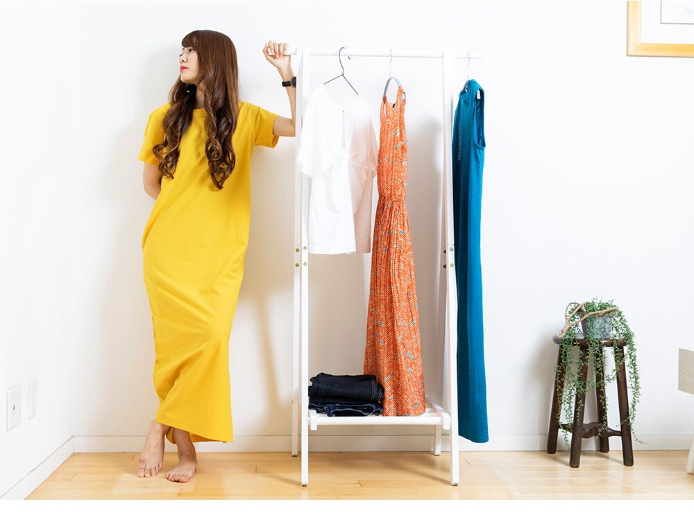 木製ハンガーラック　ＷＤＨ&minus;７５０　ホワイト　 22