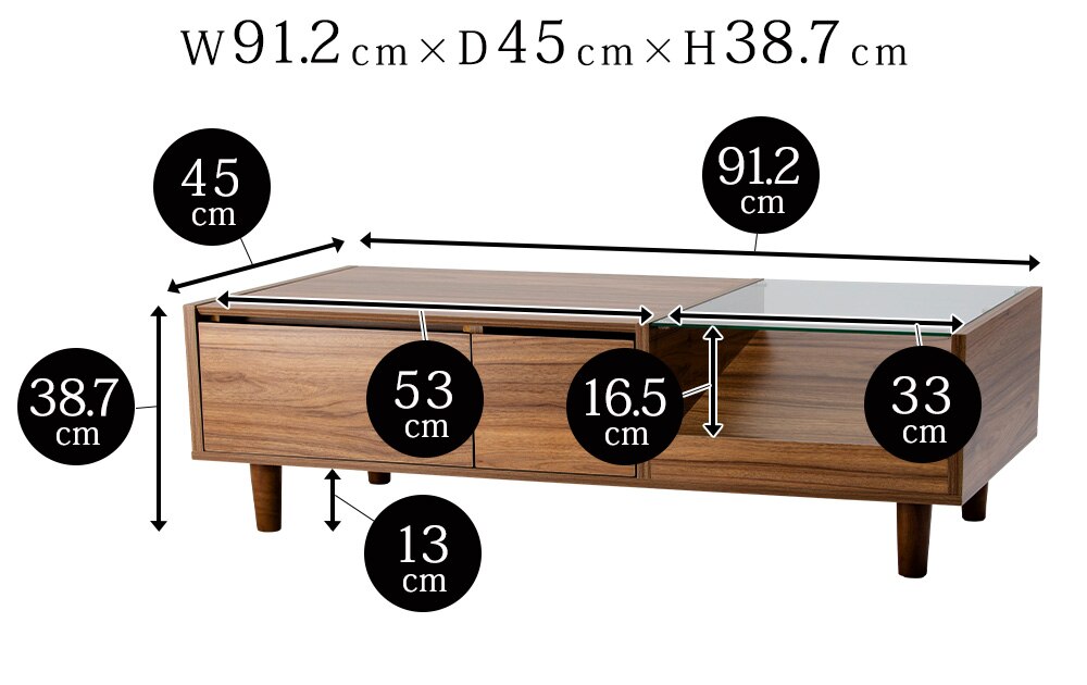 ドレッサー テーブル SDT‐900 ブラウン 25