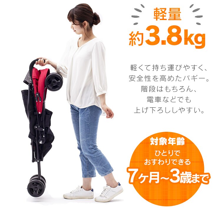 アルミバギー レッド5