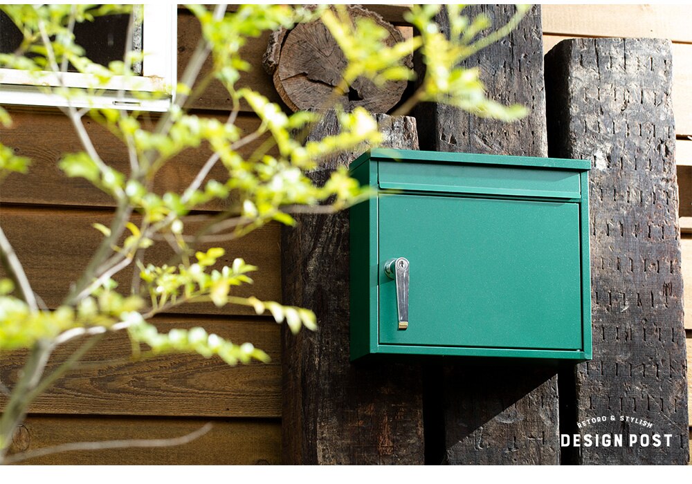 レトロデザインポスト PPRD-36 ネイビー5