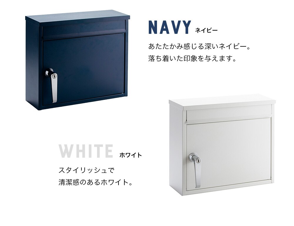 レトロデザインポスト PPRD-36 ネイビー19