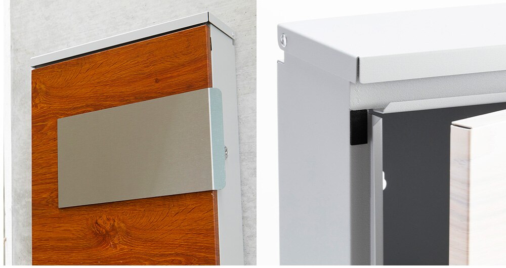  木目調ポスト PPMP-31R 右開き/ナチュラル14