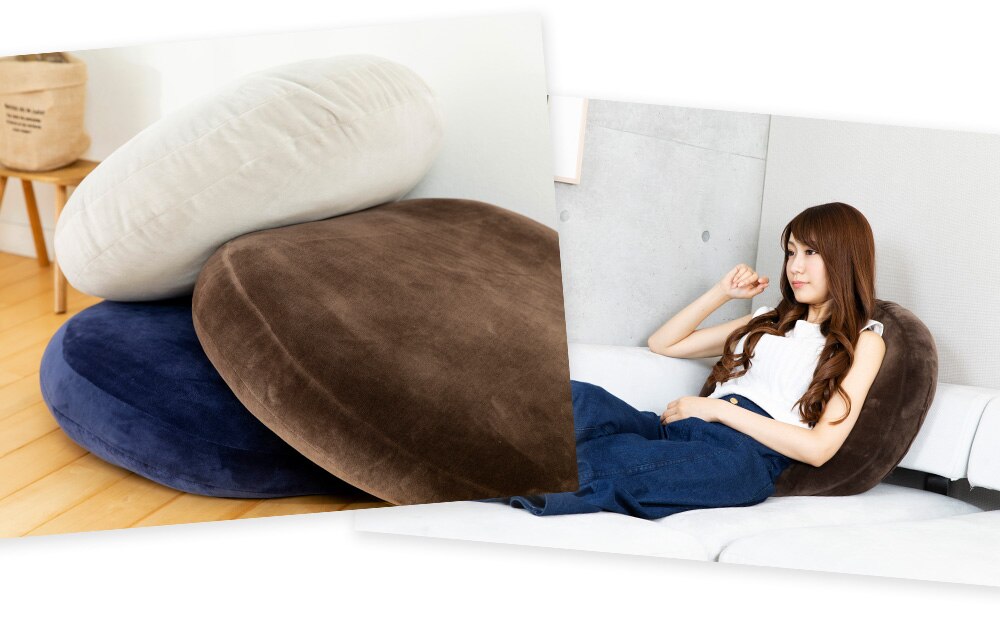 もちもちクッション60&times;60 MOCHI60R ライトグレー 15