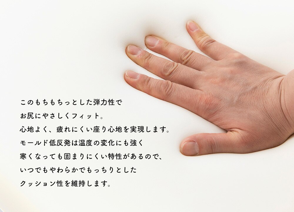 低反発シートクッション40&times;40 TSK-40R ブラウン 7